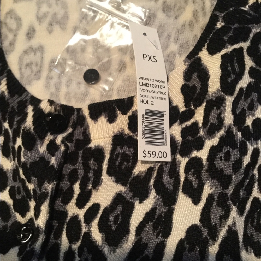 The Limited Animal Print Cardigan - Picture 5 of 6